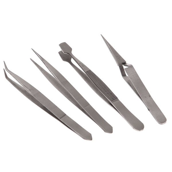 FAITHFULL Tweezers - 4 Piece Set