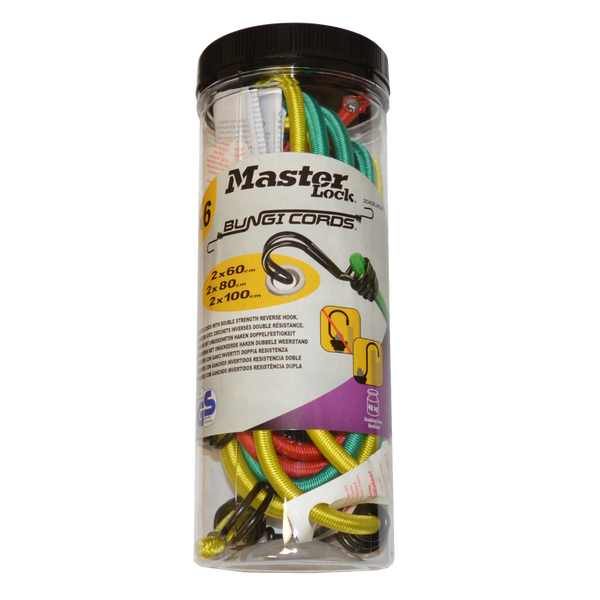MASTER LOCK Twin Wire™ Bungee Cord Set of 6