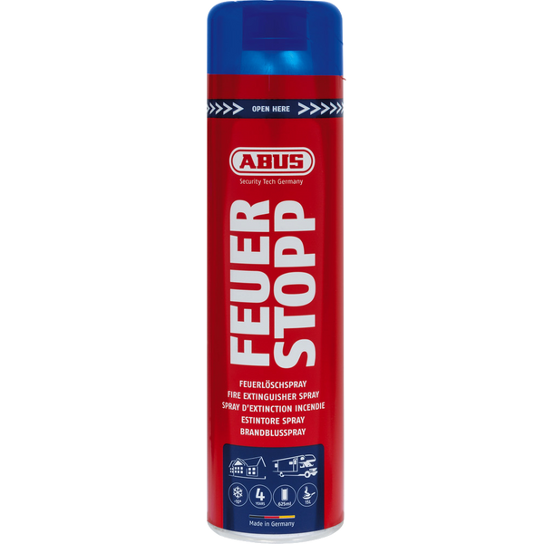 ABUS AFS625 Firestop Fire Extinguisher - Foam 625ml