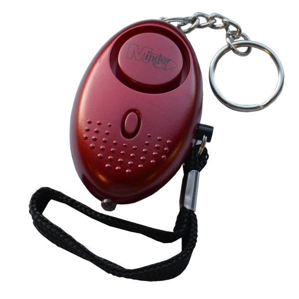 MINDER Mini Keyring Torch Personal Alarm