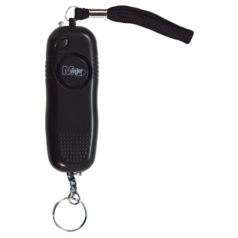 MINDER Mini Pendant Keyring Torch Personal Alarm