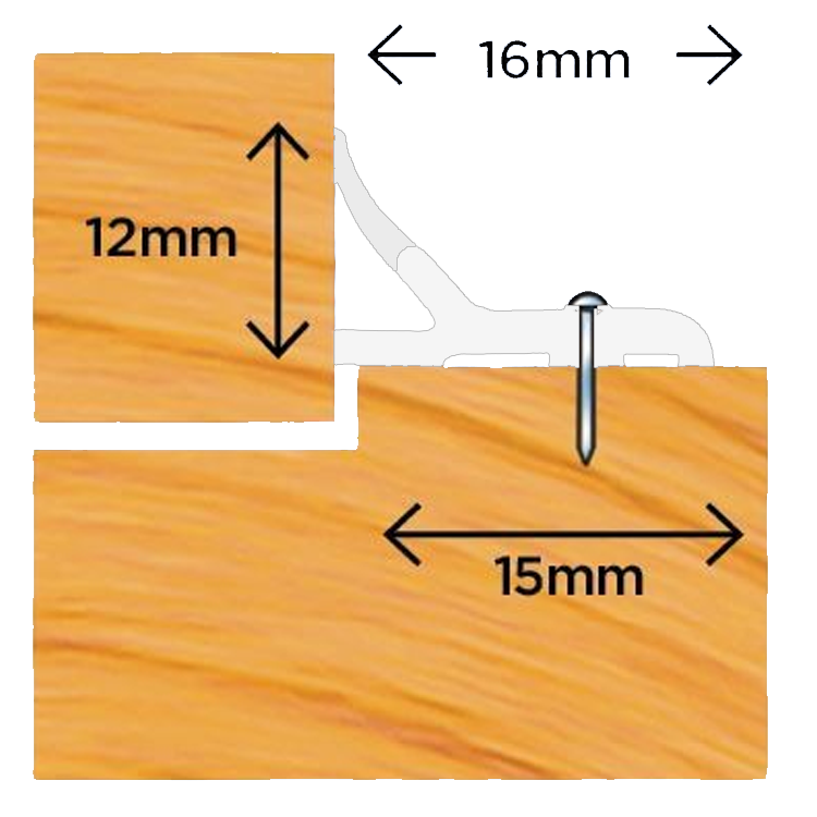 EXITEX Windor Pin Fixed Dualhard Door Seal