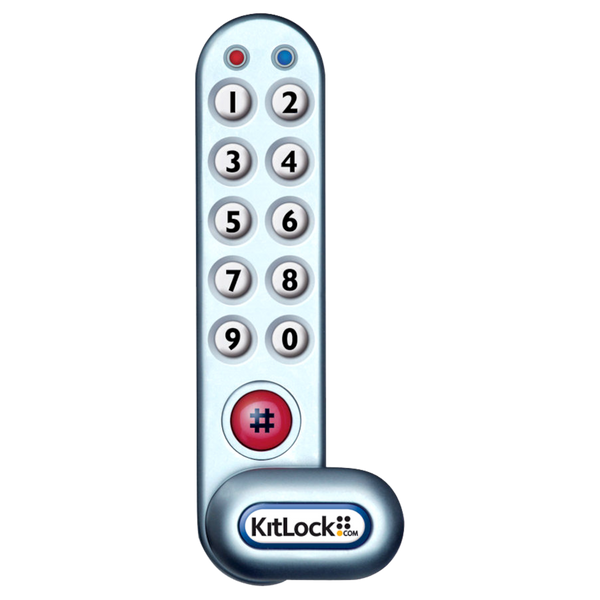 CODELOCKS KitLock KL1000 Battery Operated Digital Cabinet Lock With Slam Latch