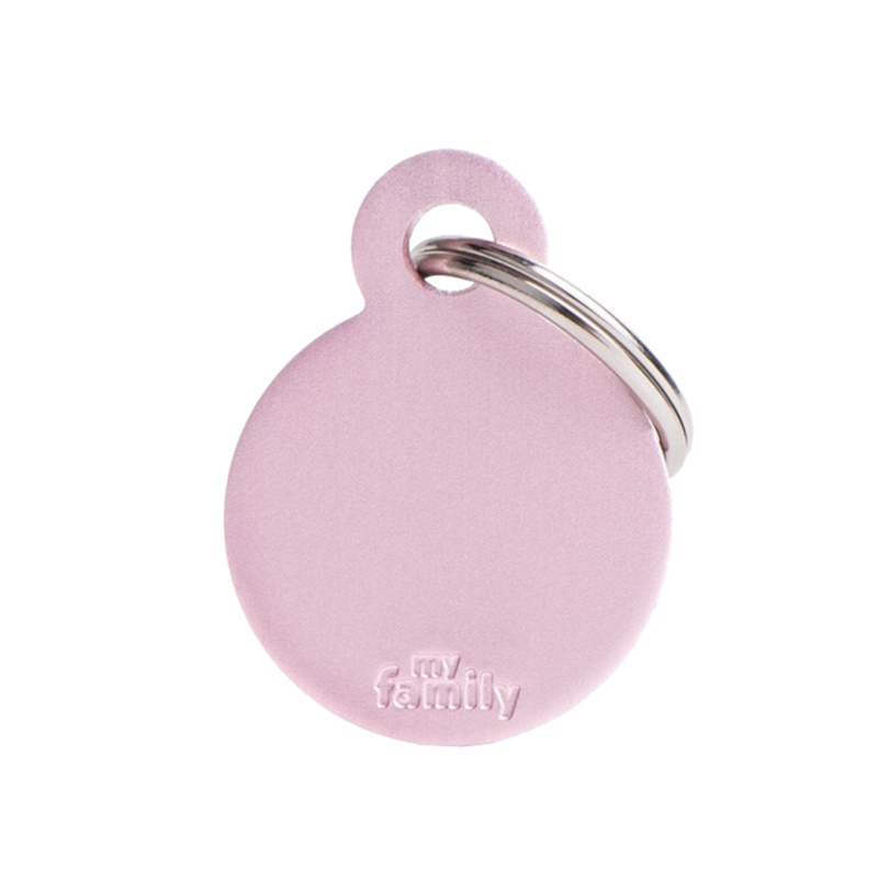 SILCA My Family Round Disc ID Tag With Split Ring