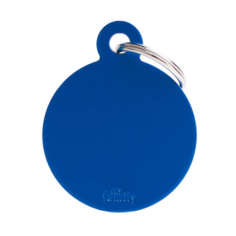 SILCA My Family Round Disc ID Tag With Split Ring