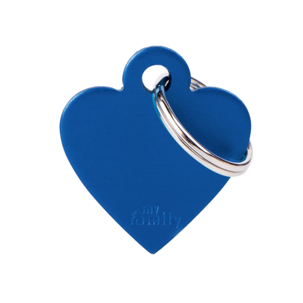 SILCA My Family Heart Shape ID Tag With Split Ring