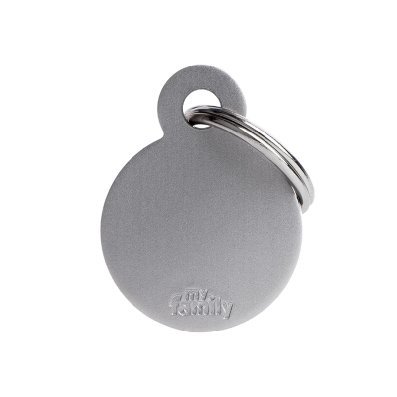 SILCA My Family Round Disc ID Tag With Split Ring