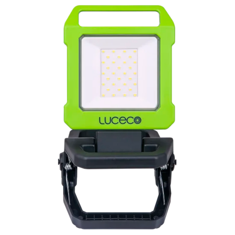 LUCECO Folding Clamp Work Light With Power Bank & USB Charging