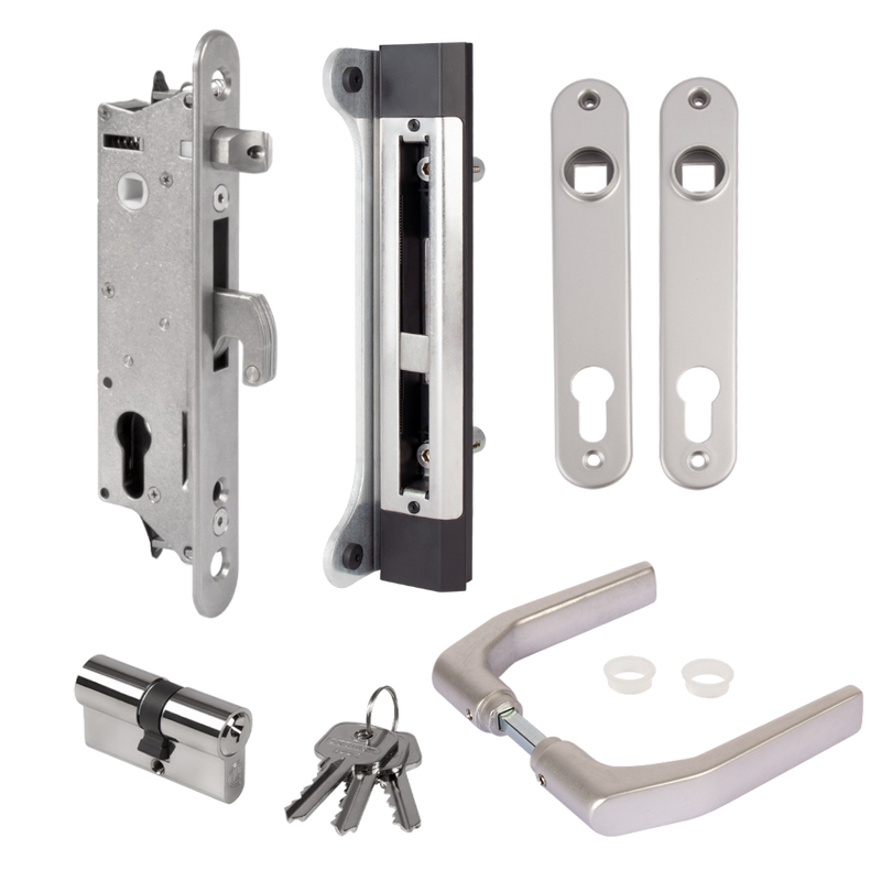 LOCINOX Gatelock Sixtylock Insert Set with Keep For 60mm Box Section SAA