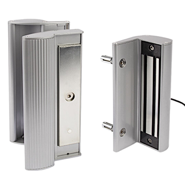 LOCINOX Surface Mounted MAG3000 Electromagnetic Gate Lock With Integrated Handle