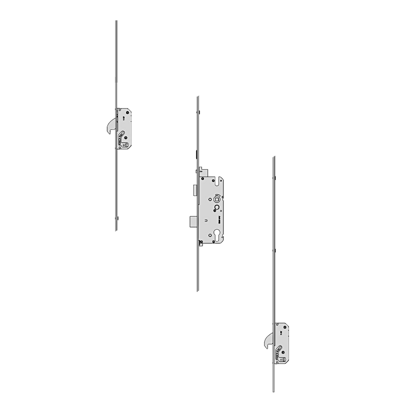 WINKHAUS AV4-F2062 Auto Locking Latch & Deadbolt 20mm Square 2105mm Length 2 Hook