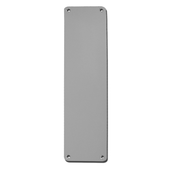 DORTREND 75mm Wide Rounded Aluminium Finger Plate