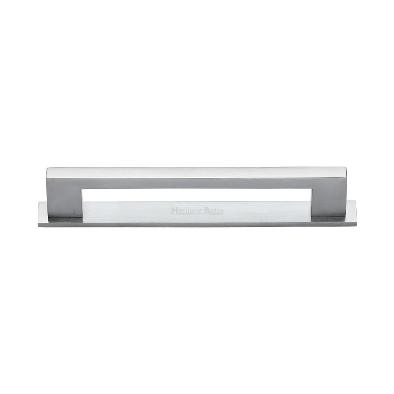 Metro Cabinet Pull Handle with Plate