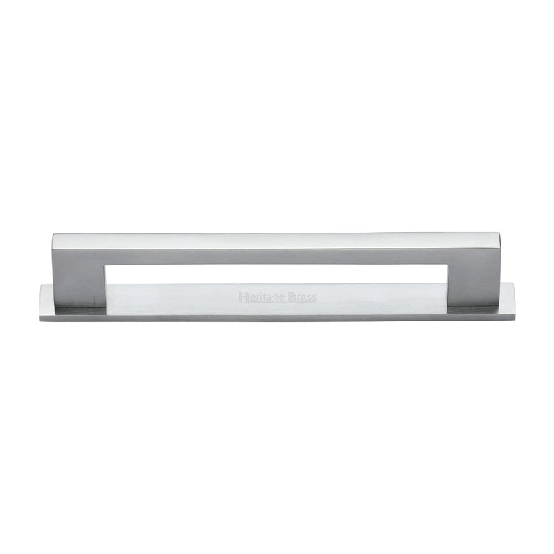 Metro Cabinet Pull Handle with Plate