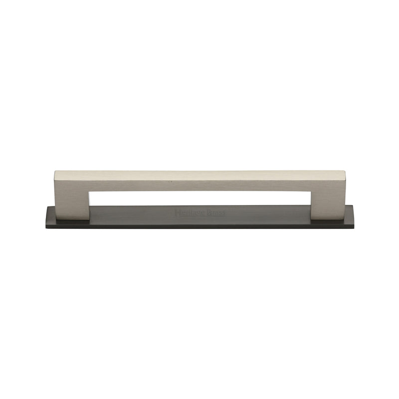 Metro Cabinet Pull Handle with Plate