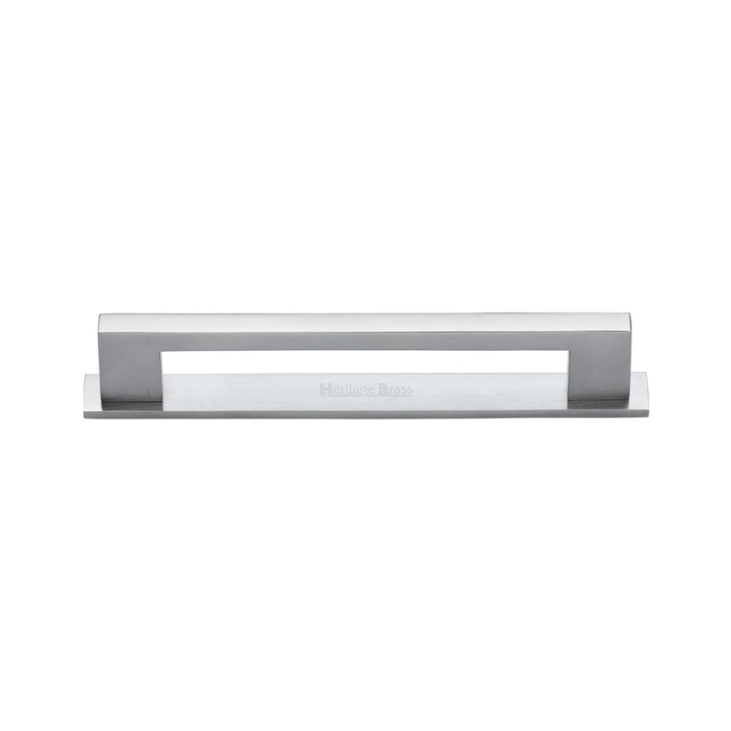 Metro Cabinet Pull Handle with Plate