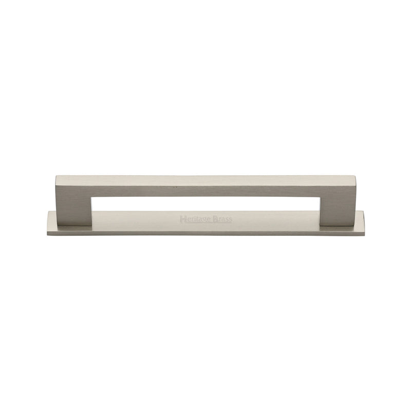 Metro Cabinet Pull Handle with Plate