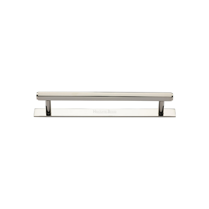 Hexagonal Cabinet Pull Handle with Plate