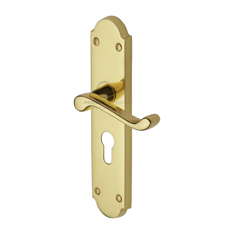 Kensington Door Handle on Plate