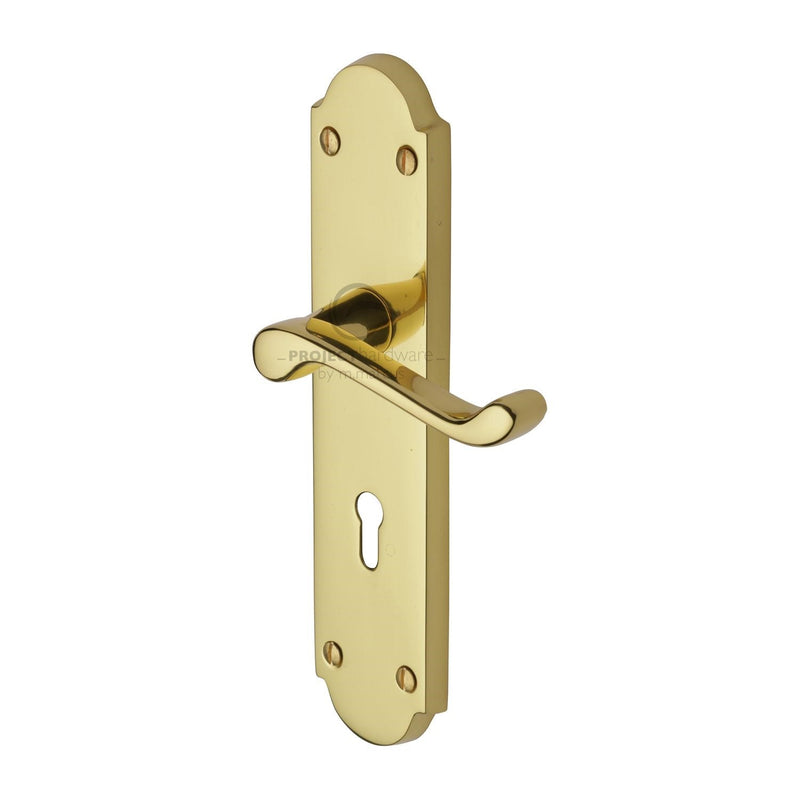 Kensington Door Handle on Plate