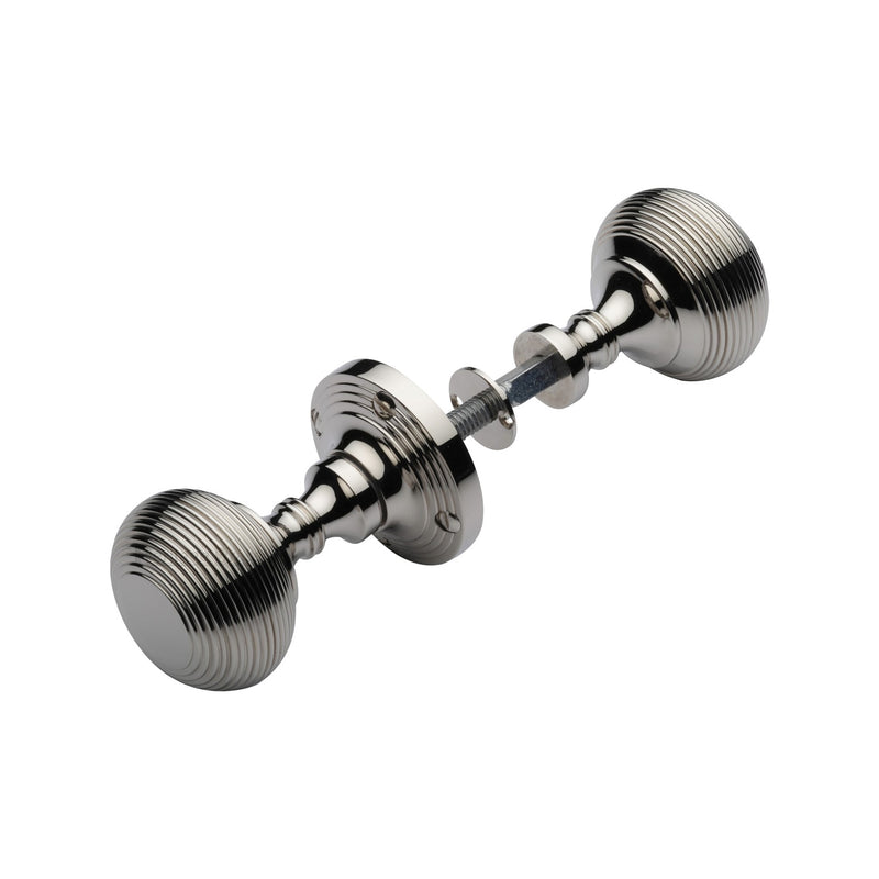 Heritage Brass Reeded Rim Door Knob