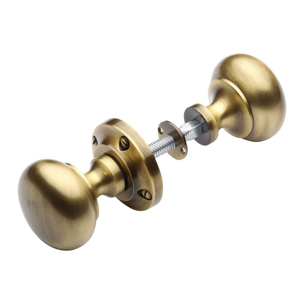 Heritage Brass Victoria Rim Door Knob