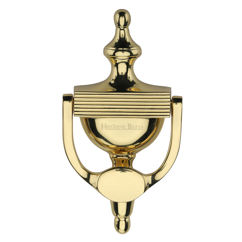 Heritage Brass Reeded Urn Knocker