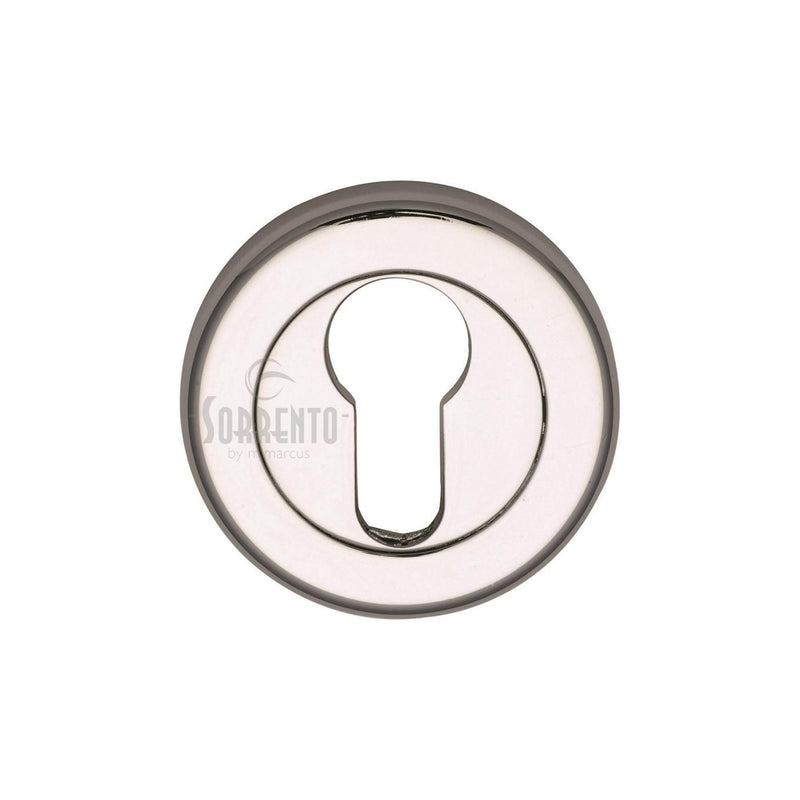 Sorrento Euro Profile Cylinder Escutcheon Round