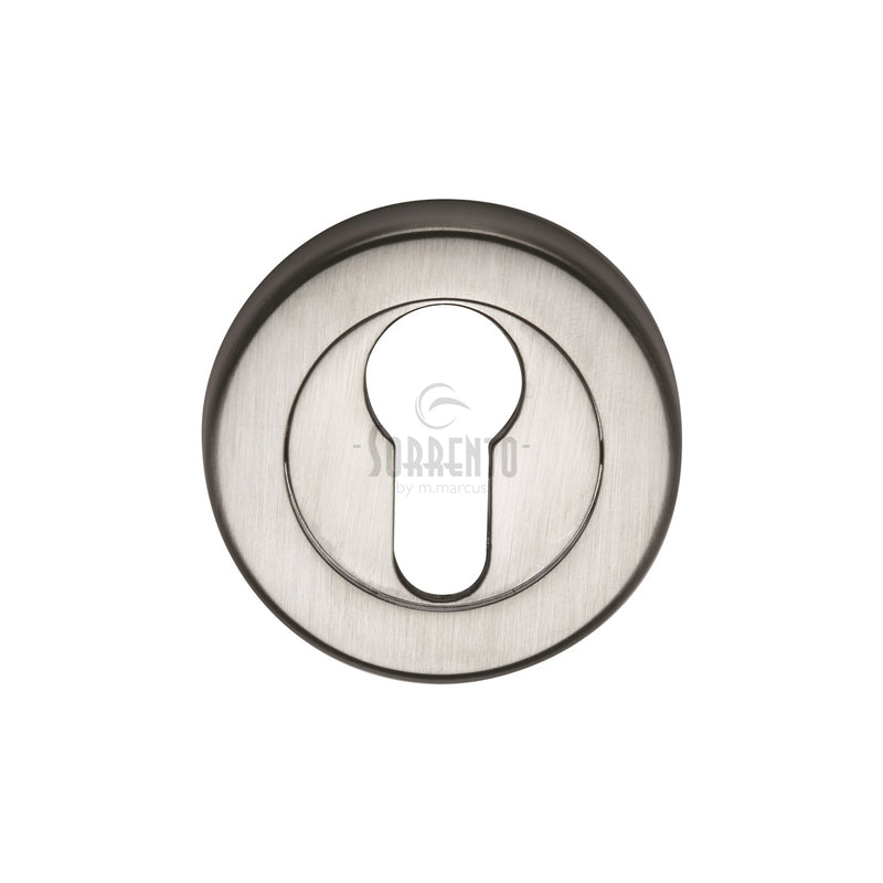 Sorrento Euro Profile Cylinder Escutcheon Round