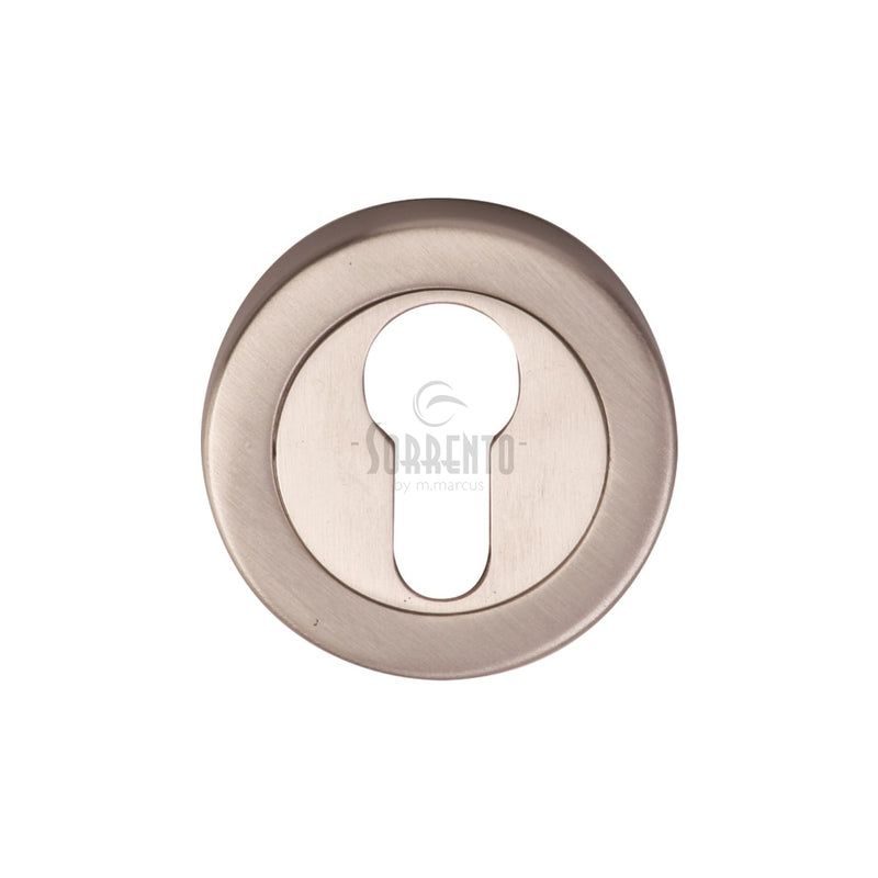 Sorrento Euro Profile Cylinder Escutcheon Round