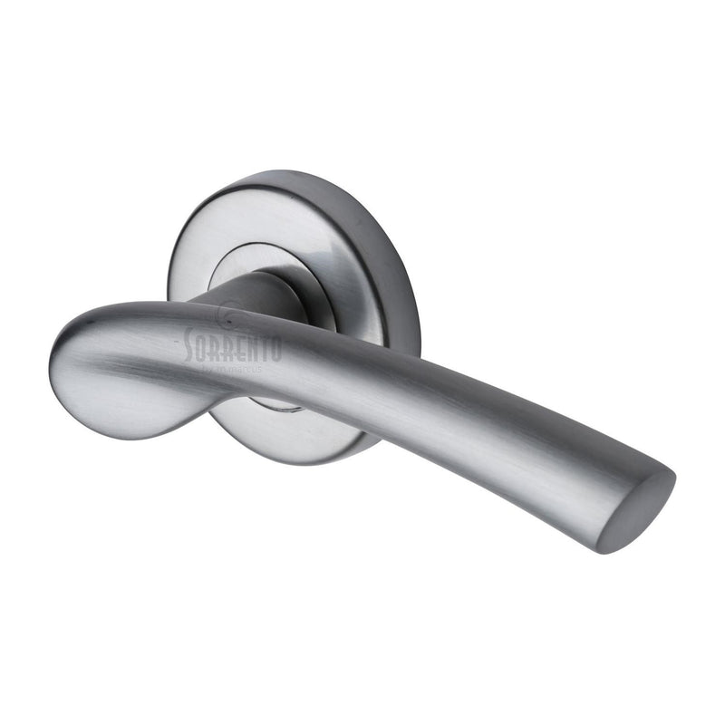 Sorrento Paris Door Handle on Round Rose