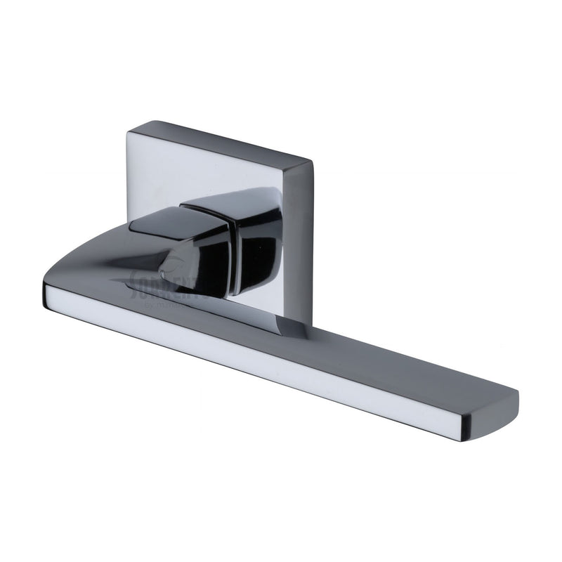 Sorrento Indigo Door Handle on Square Rose