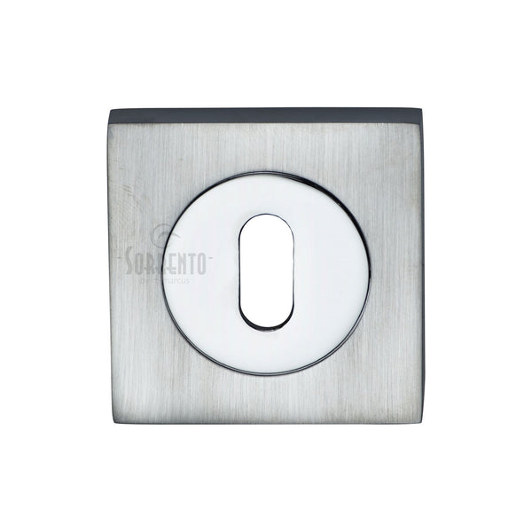 Sorrento Standard Key Escutcheon Square