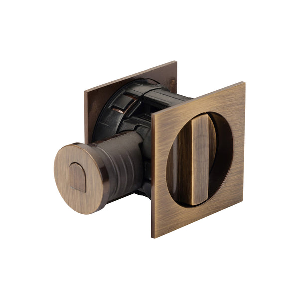 Tubular Lock with Square Privacy Turn & Release