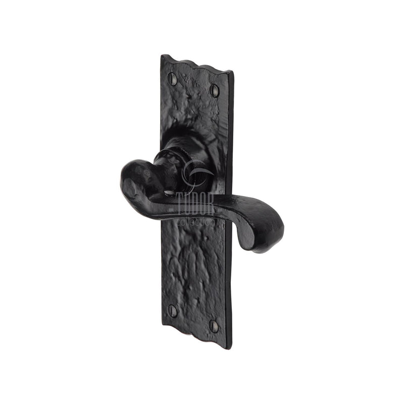 Tudor Shropshire Door Handle on Plate