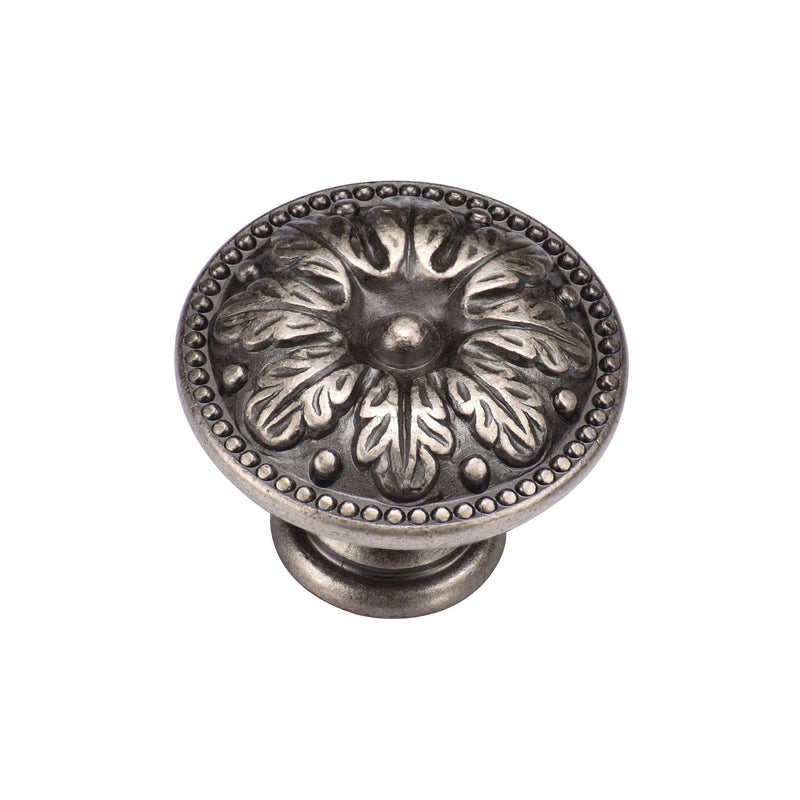 Floral Round Knob