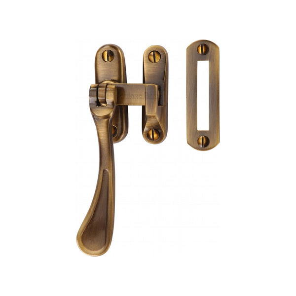 Heritage Brass Casement Window Fastener Spoon Pattern