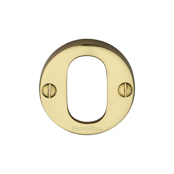 Oval Profile Cylinder Escutcheon Round - V1013