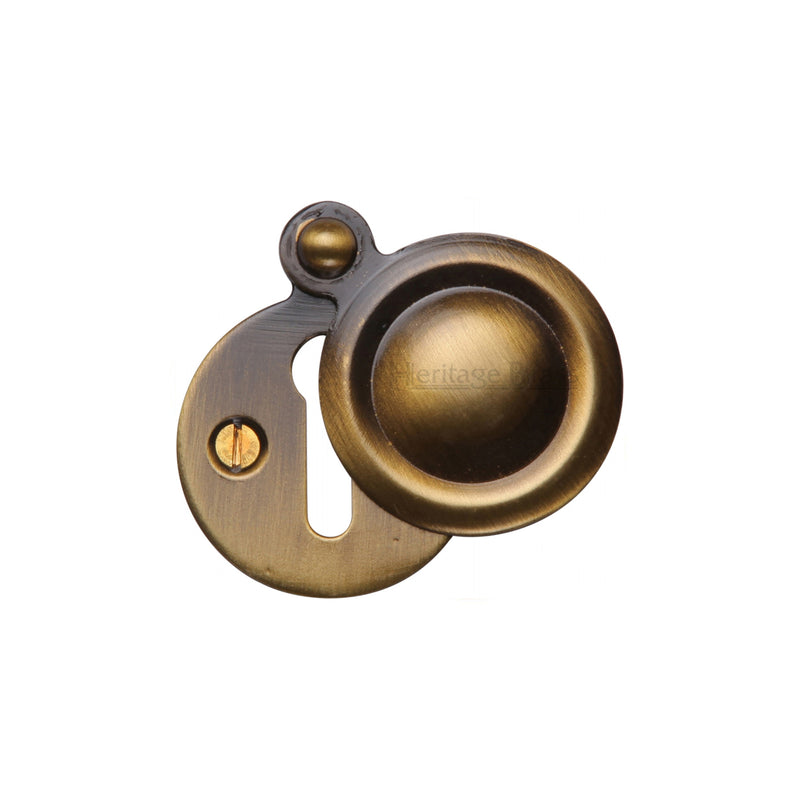 Standard Covered Key Escutcheon Round - V1020