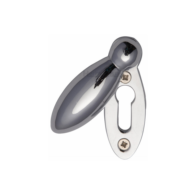 Standard Covered Key Escutcheon Oval - V1022