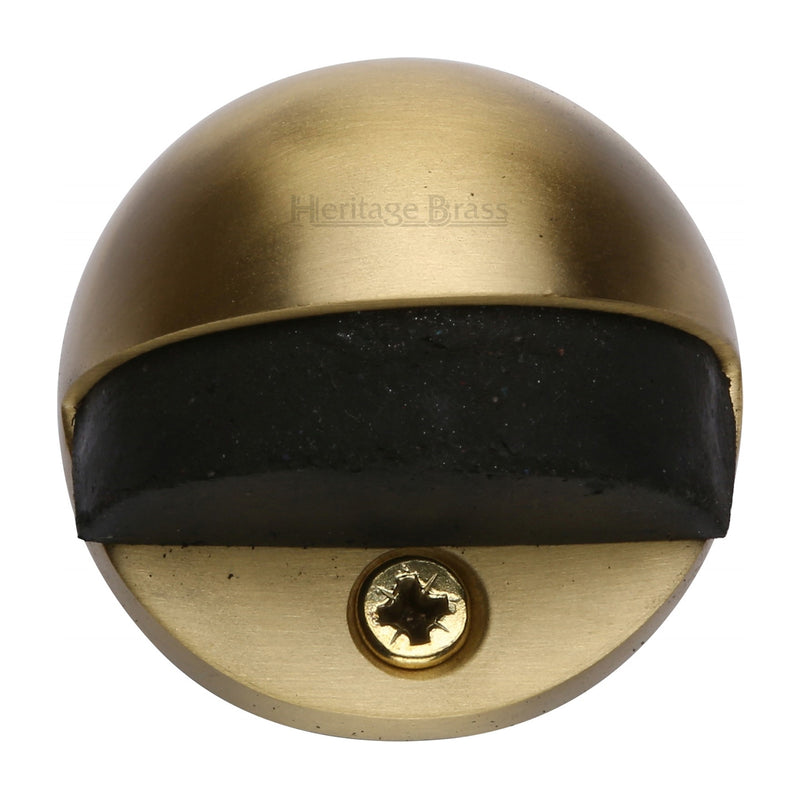 Round Shielded Floor Mounted Door Stop 