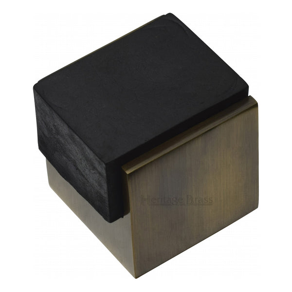 Square Floor Mounted Door Stop - V1082