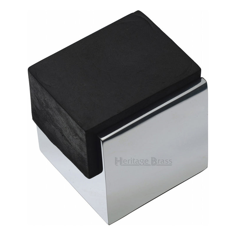 Square Floor Mounted Door Stop - V1082