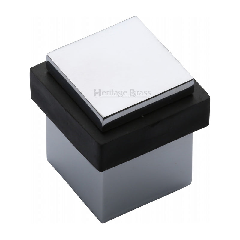 Square Floor Mounted Door Stop - V1089