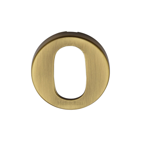 Oval Profile Cylinder Escutcheon Round - V4009