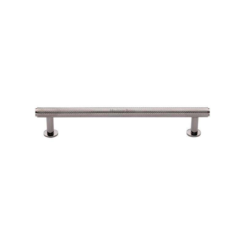 Knurled Cabinet Pull Handle with Rose