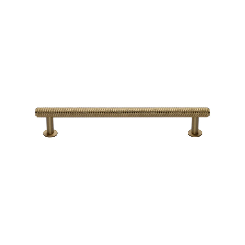 Knurled Cabinet Pull Handle with Rose