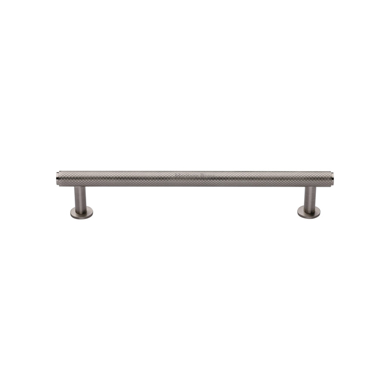 Knurled Cabinet Pull Handle with Rose