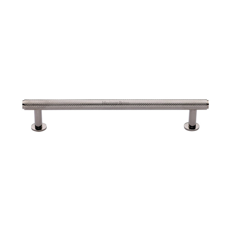 Knurled Cabinet Pull Handle with Rose