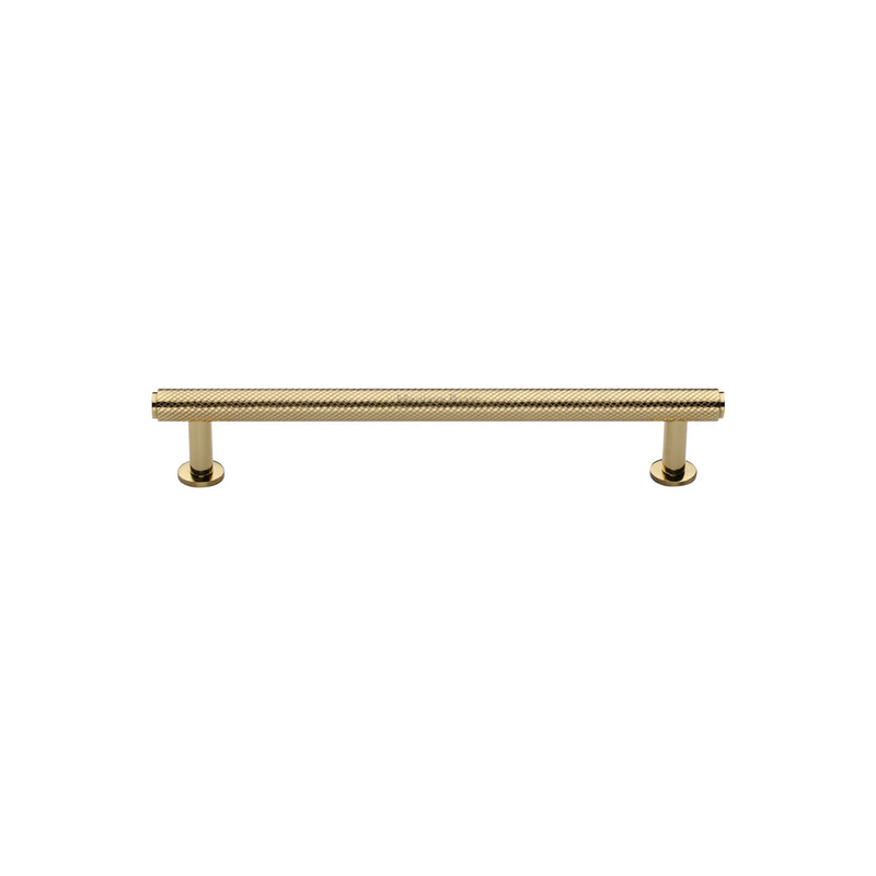 Knurled Cabinet Pull Handle with Rose